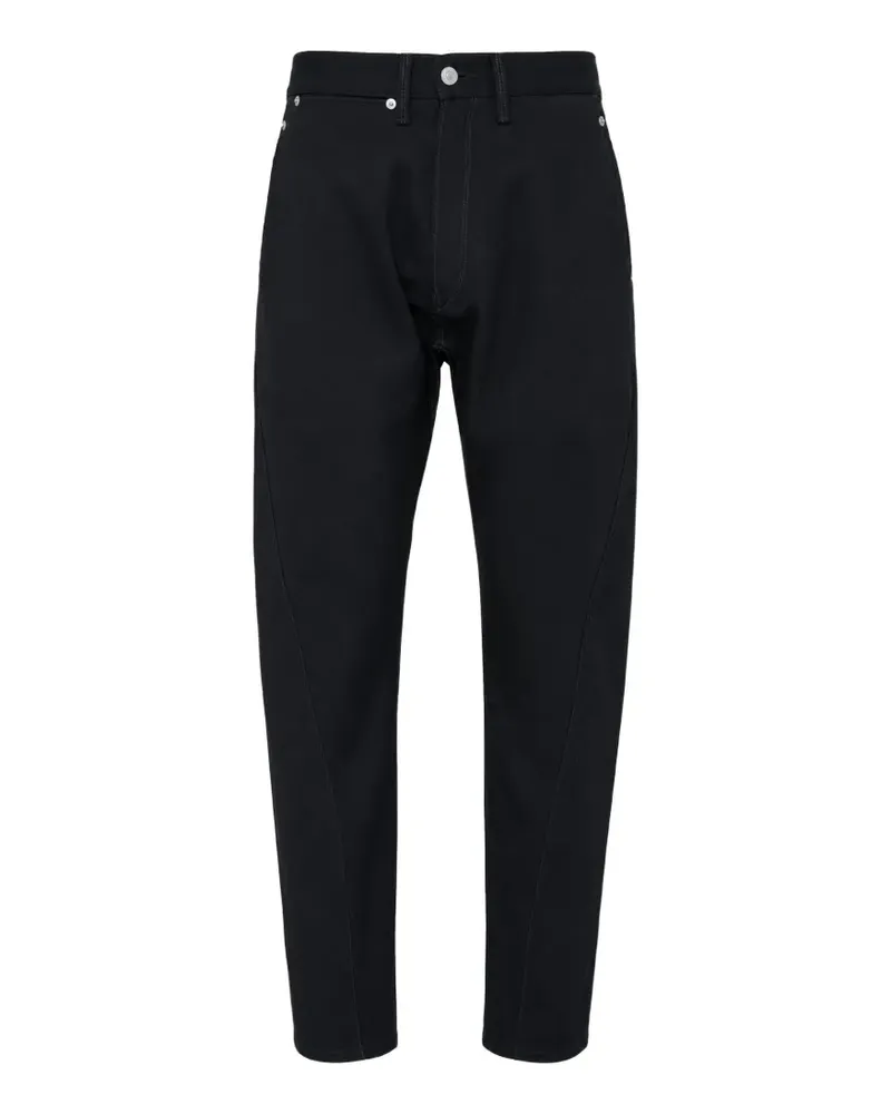 Junya Watanabe five-pockets wool trousers - Schwarz Schwarz