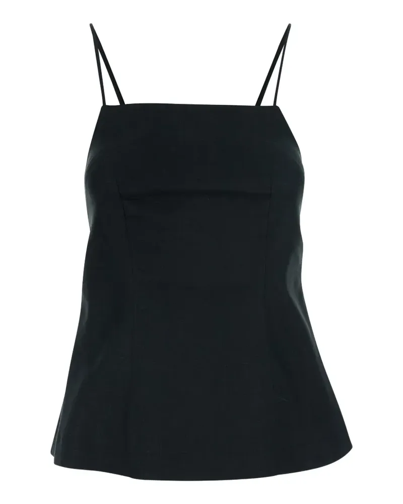 Semicouture cut-out top - Schwarz Schwarz