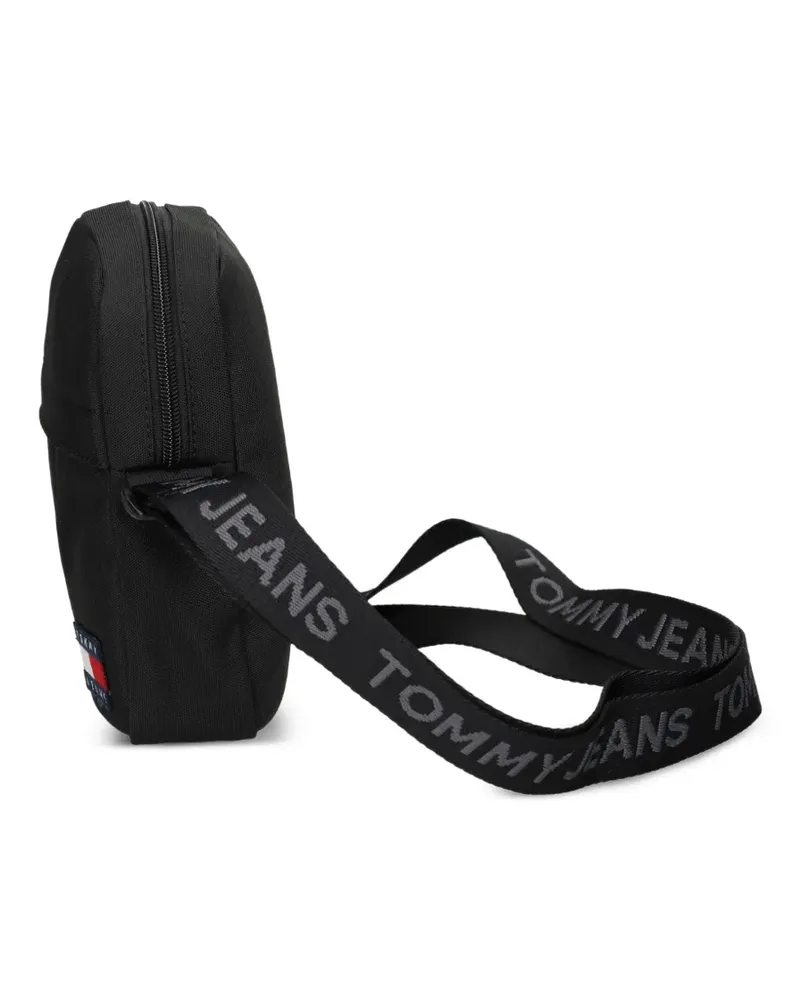 Tommy Hilfiger Essential Repeat Logo Kuriertasche - Schwarz Schwarz
