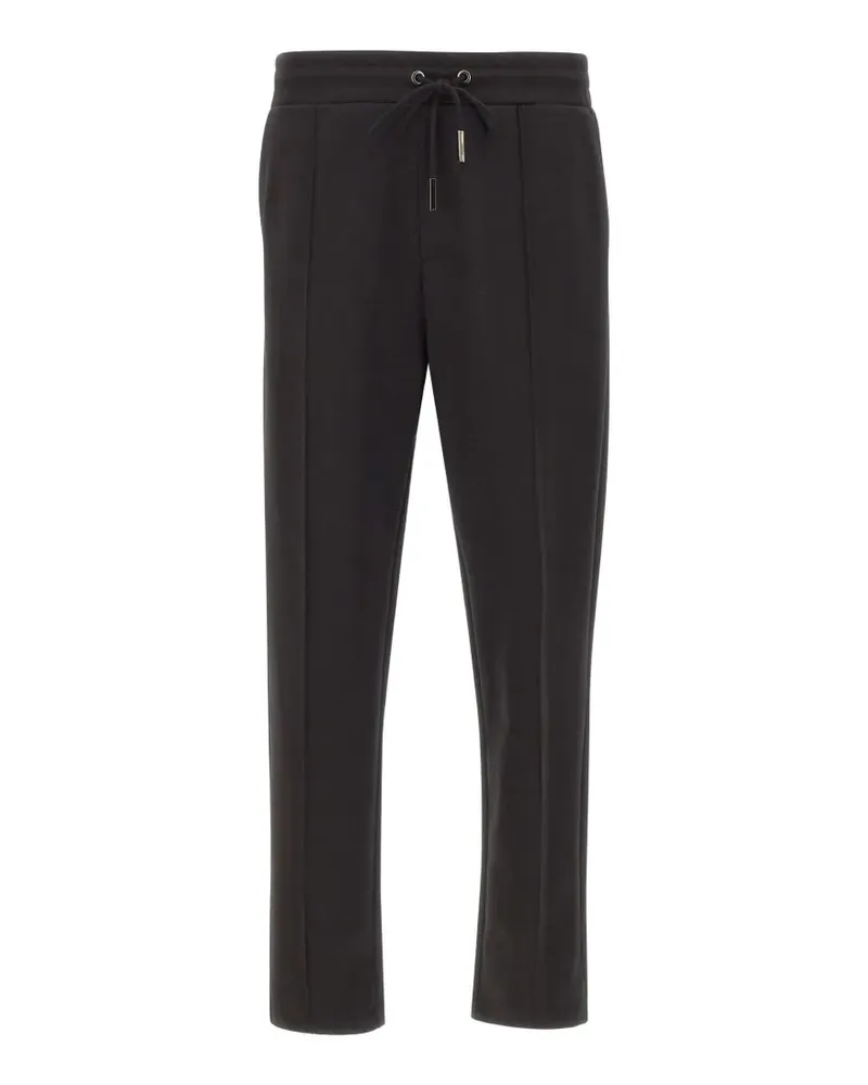 Iceberg Bundfaltenhose mit Kordelzug - Schwarz Schwarz