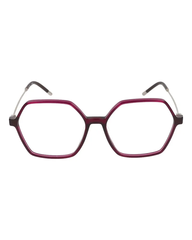 Furla geometric-frame glasses - Rot Rot
