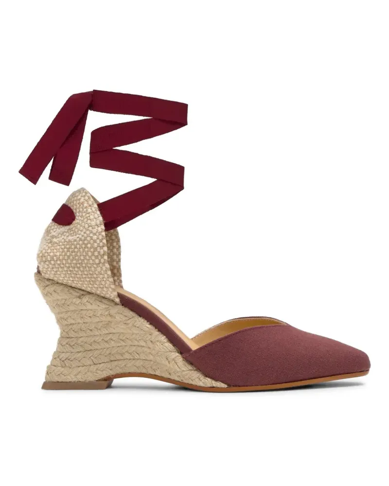 Castañer Jud wedge espadrilles - Rot Rot