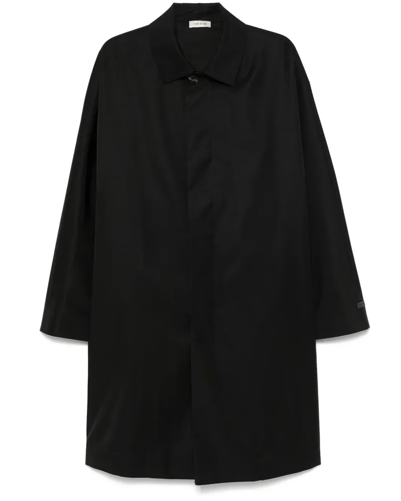 Fear of God Mantel aus Twill - Schwarz Schwarz