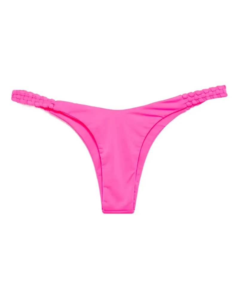 Isa Boulder Highweave Bikinihöschen - Rosa Rosa