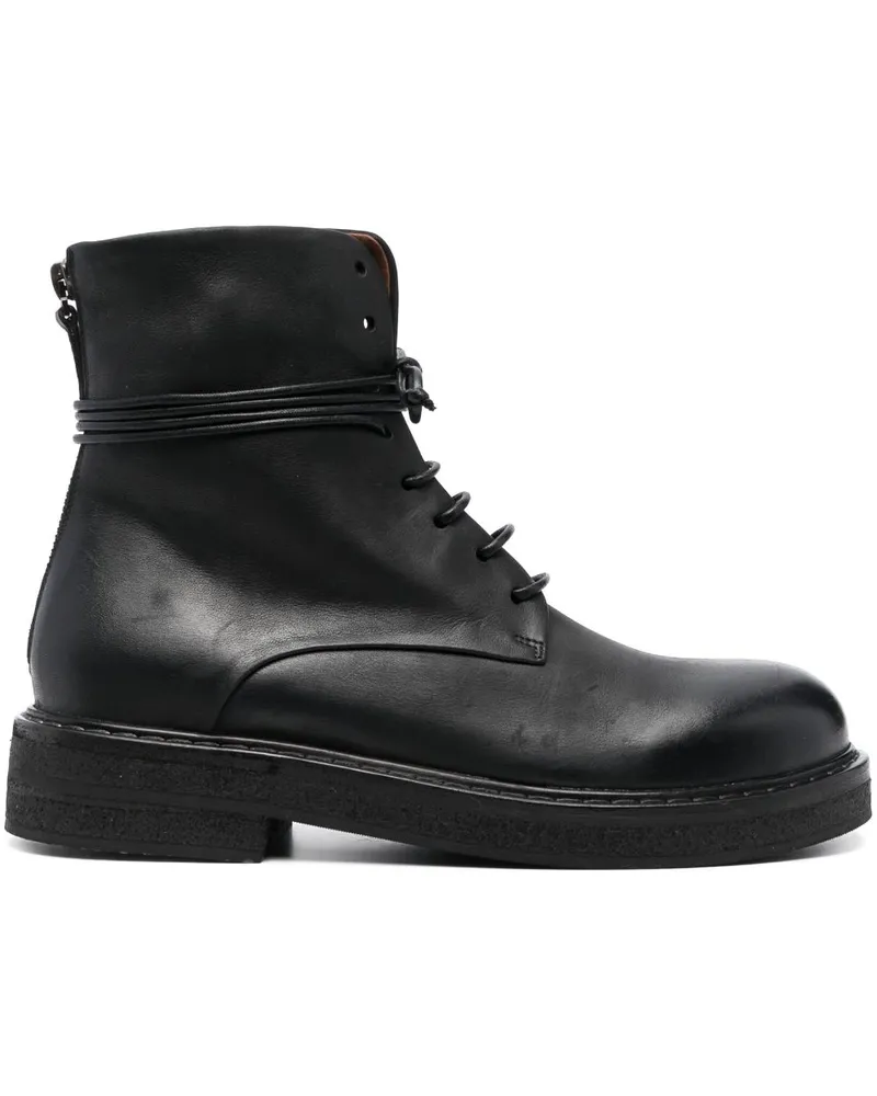 Marsèll Parrucca Schnürstiefel 4mm Schwarz