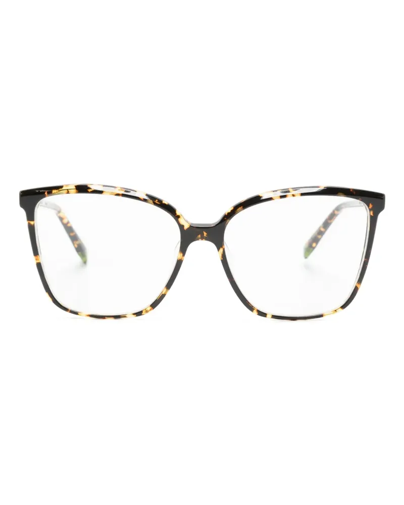Etnia Barcelona Brille mit eckigem Gestell - Braun Braun