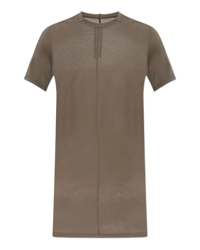 Rick Owens T-Shirt mit Nahtdetail - Grau Grau