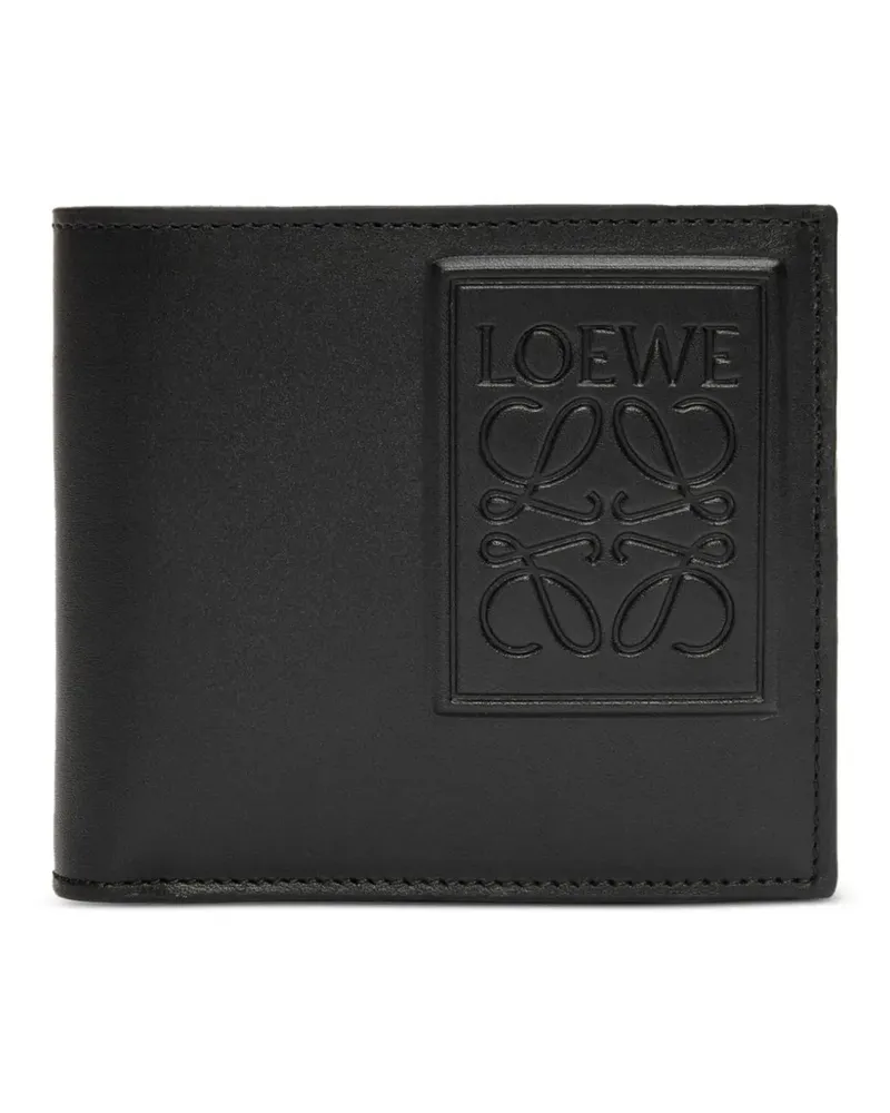 Loewe Anagram Portemonnaie - Schwarz Schwarz