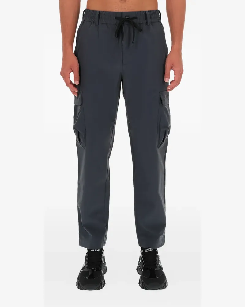 Versace Jeans Cargohose mit Kordelzug - Grau Grau