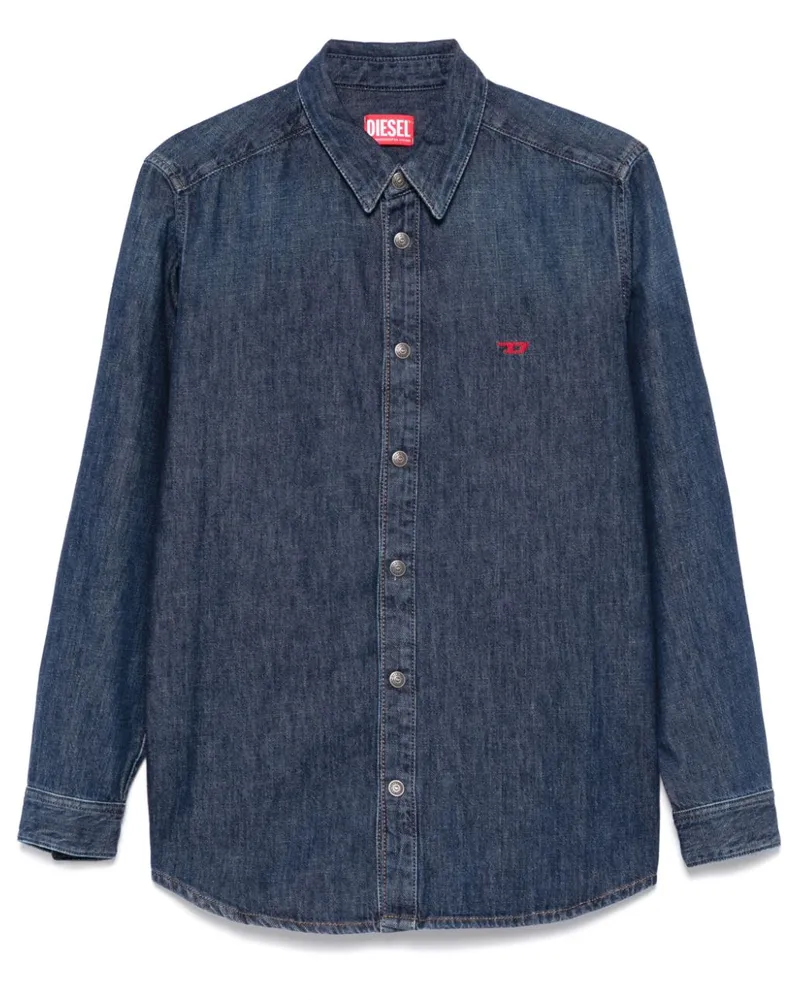 Diesel D-Simply Hemd - Blau Blau