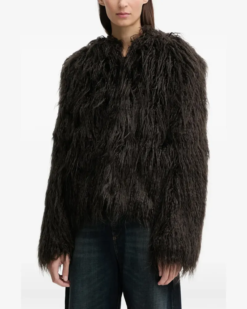 Zadig & Voltaire Freddie Mantel aus Faux Fur - Braun Braun