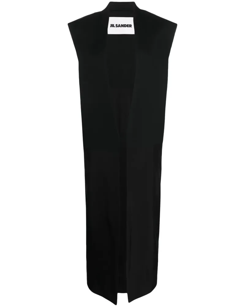 Jil Sander Einreihiges Top - Schwarz Schwarz