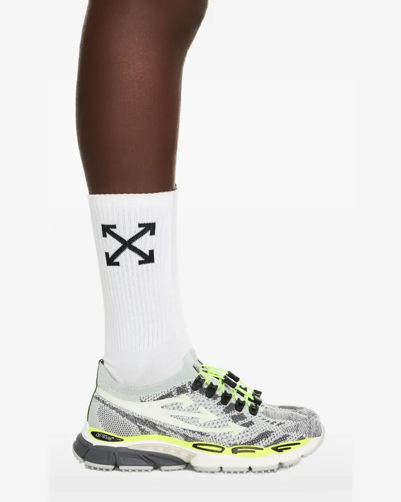 OFF-WHITE Be Right Back Knit Sneakers - Grau Grau