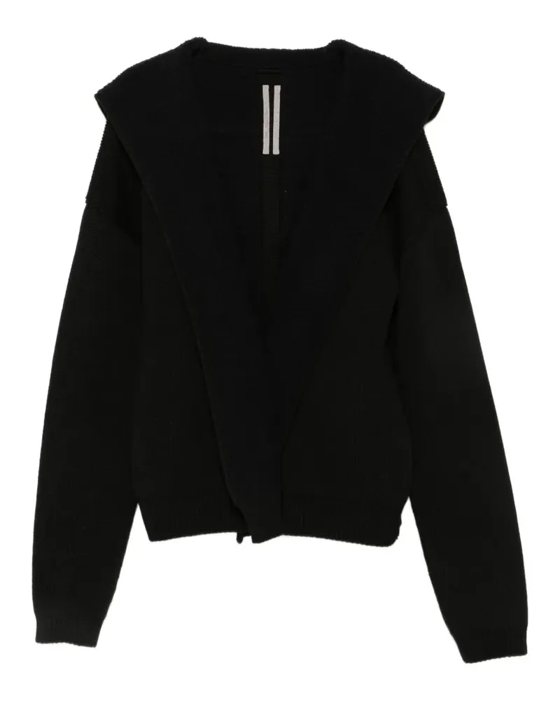 Rick Owens hooded jacket - Schwarz Schwarz