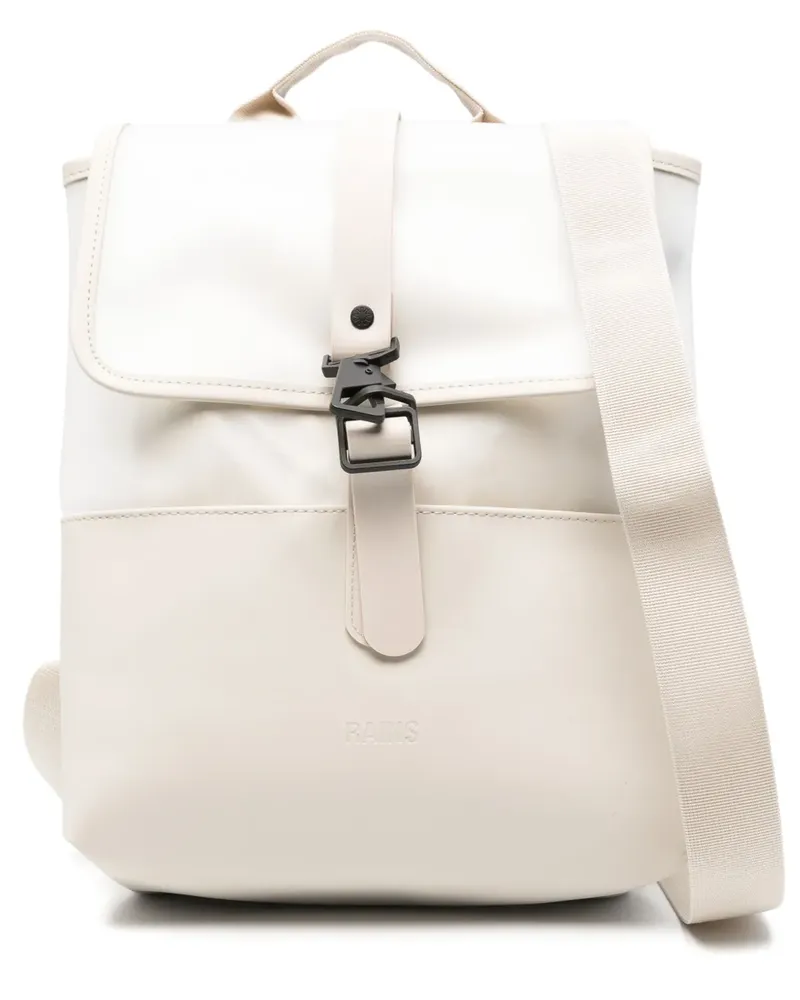 RAINS Split Bucket Rucksack - Nude Nude