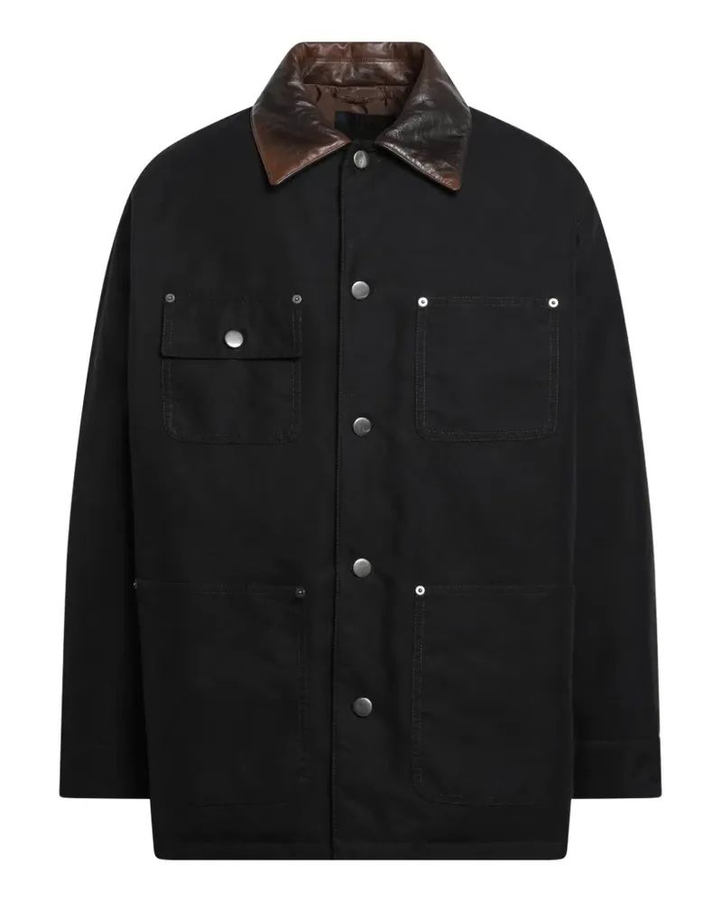 Prada Mittelschwere Daunenjacke - Schwarz Schwarz