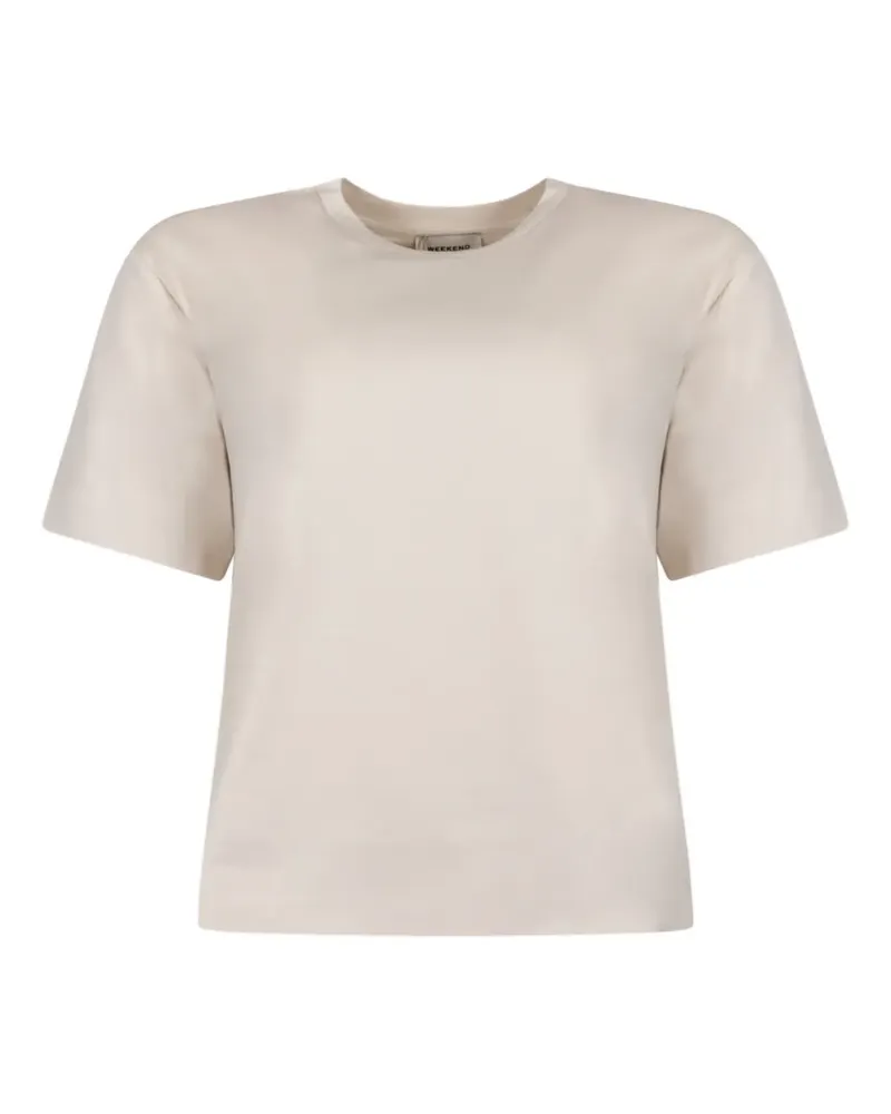 Max Mara crew-neck T-shirt - Nude Nude