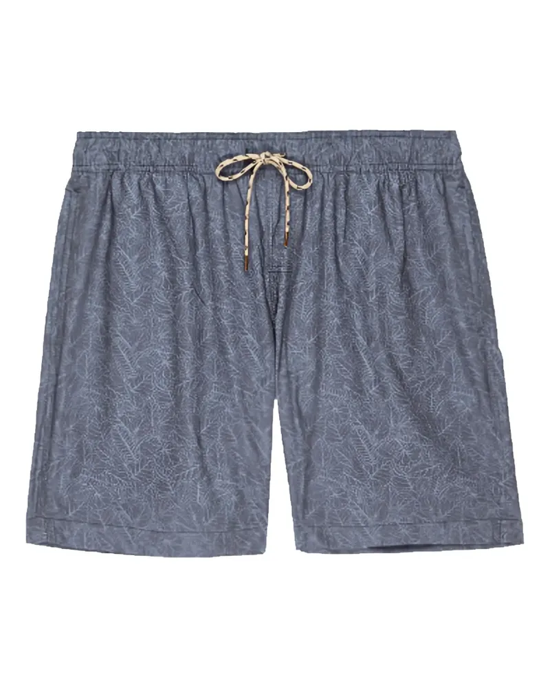 RAILS Kian Jungle Blues swim shorts - Blau Blau
