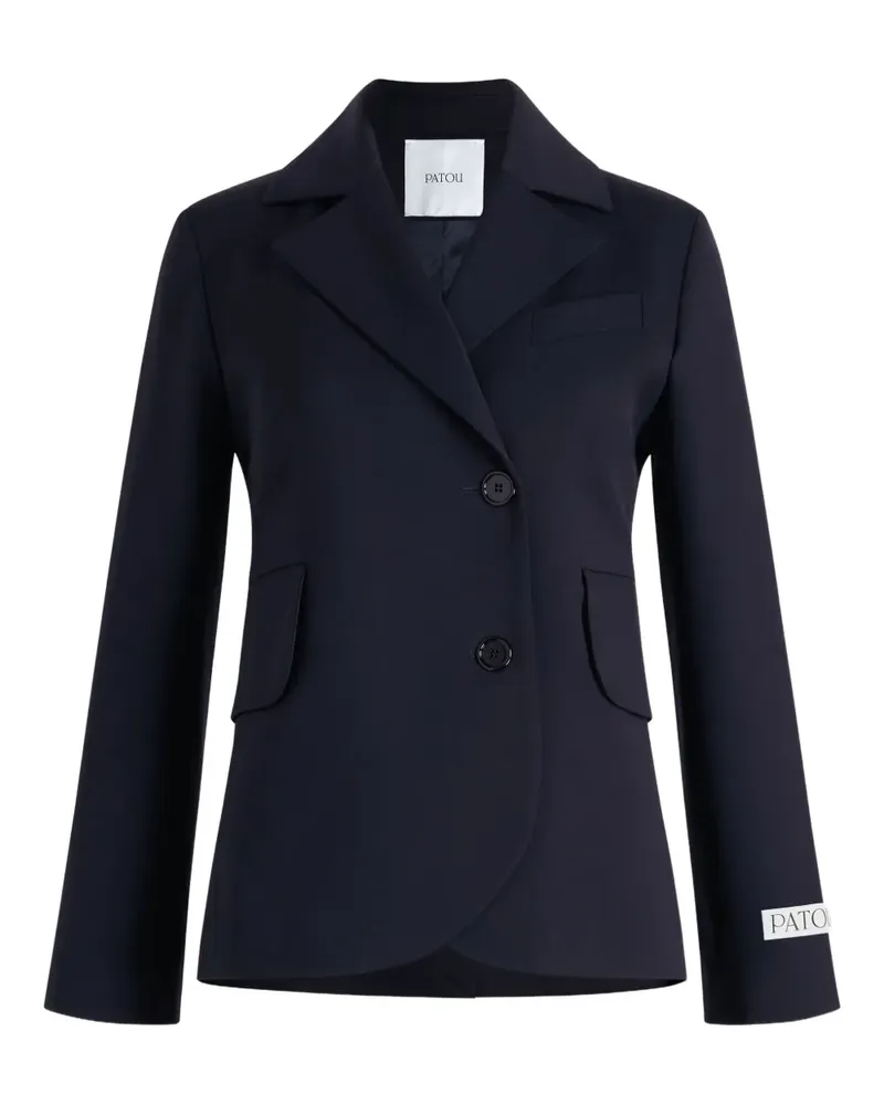 Patou Blazer mit Gürtel - Blau Blau
