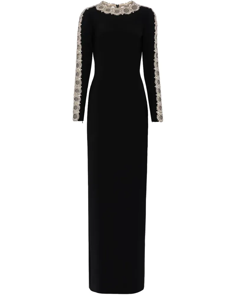 Jenny Packham Penny Abendkleid - Schwarz Schwarz