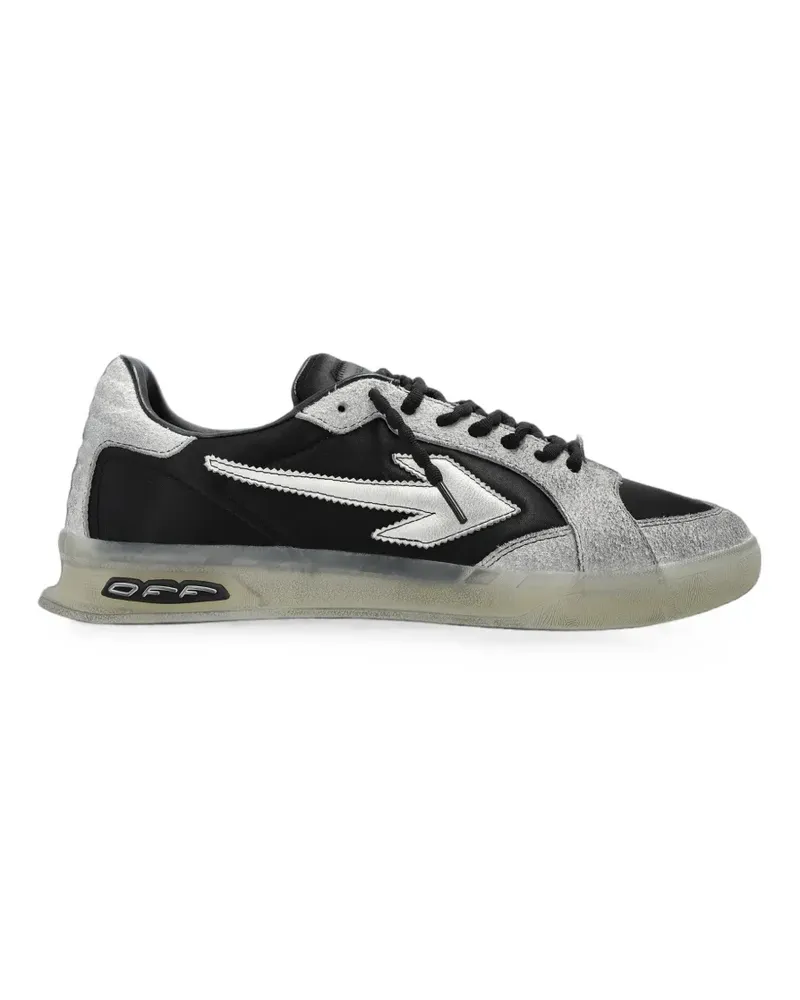 OFF-WHITE Sneakers mit Kontrasteinsatz - Schwarz Schwarz