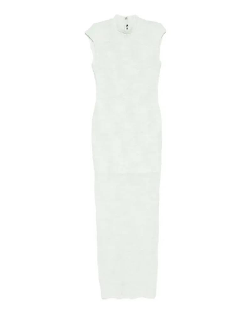 ROTATE Birger Christensen textured-finish sleeveless maxi dress - Grün Grün
