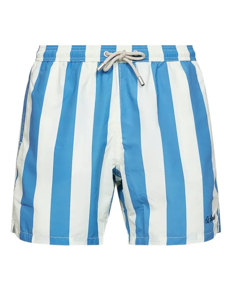MC2 Saint Barth Syros striped swim shorts - Blau Blau