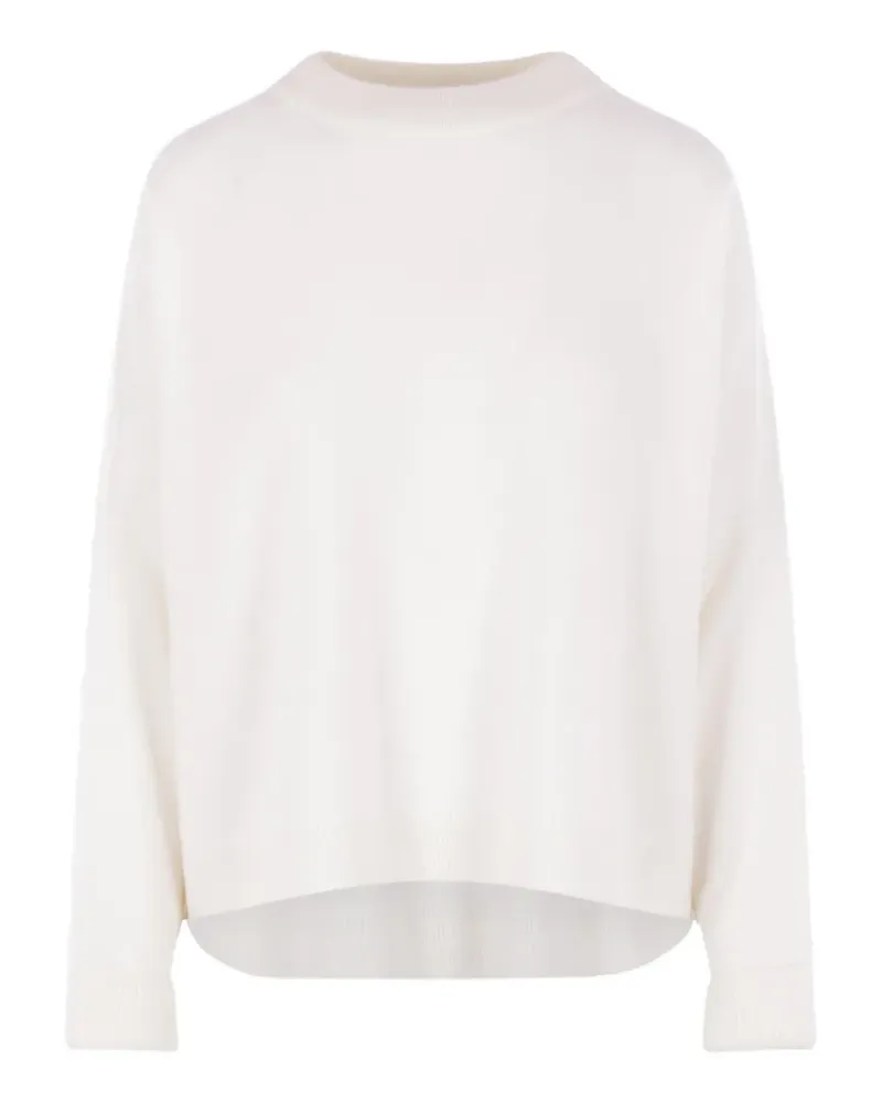 Dušan oversized cashmere sweatshirt - Weiß Weiß