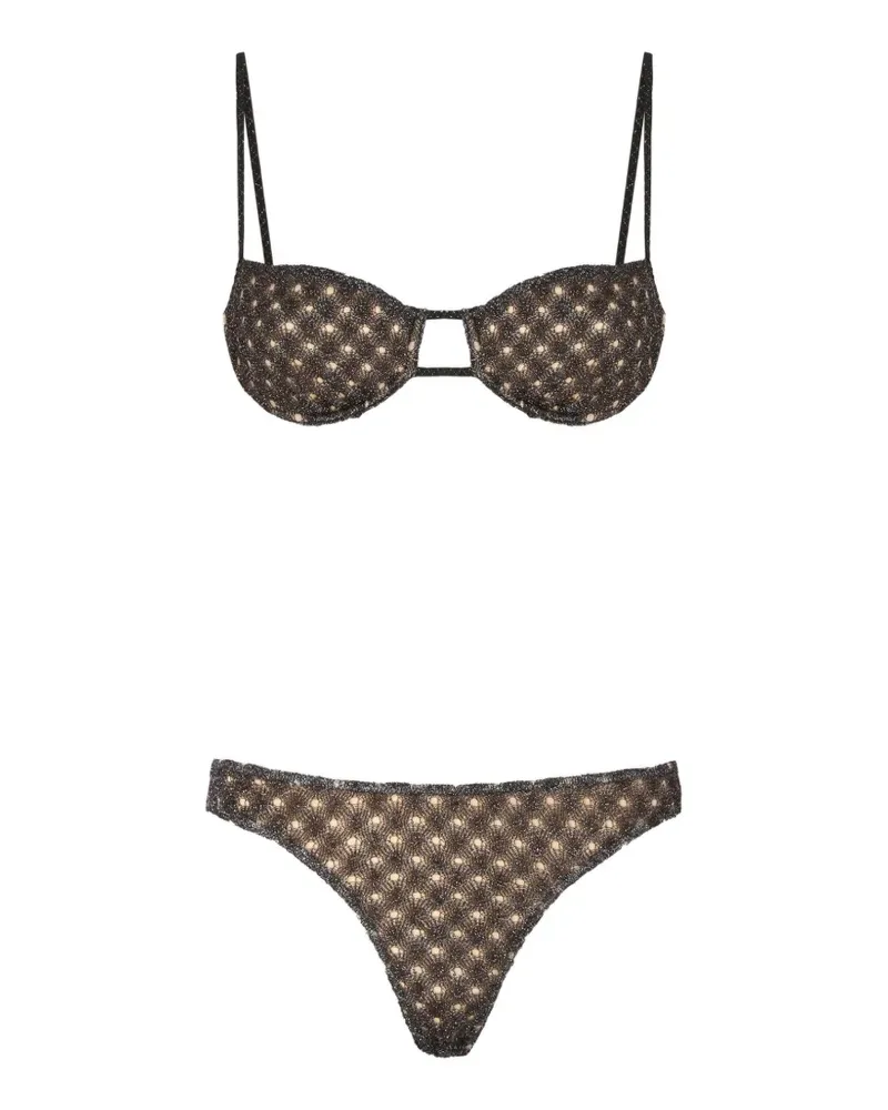 Missoni cut-out bikini - Schwarz Schwarz
