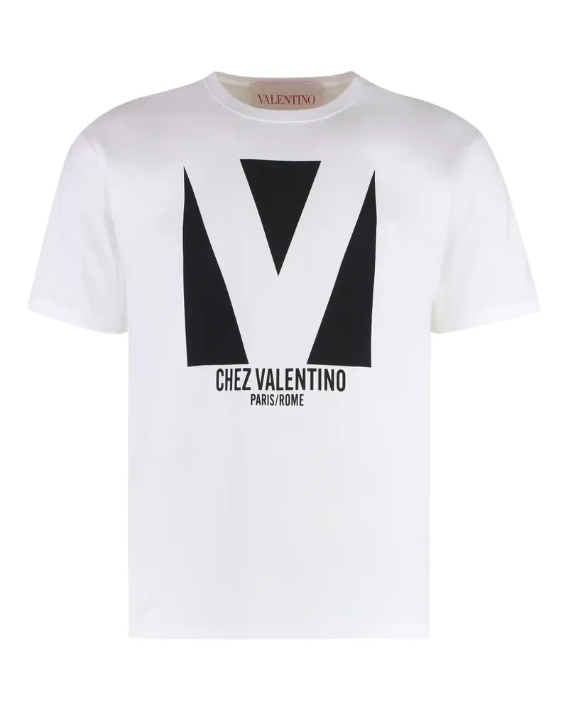 Valentino Garavani T-Shirt mit Chez-Print - Nude Nude