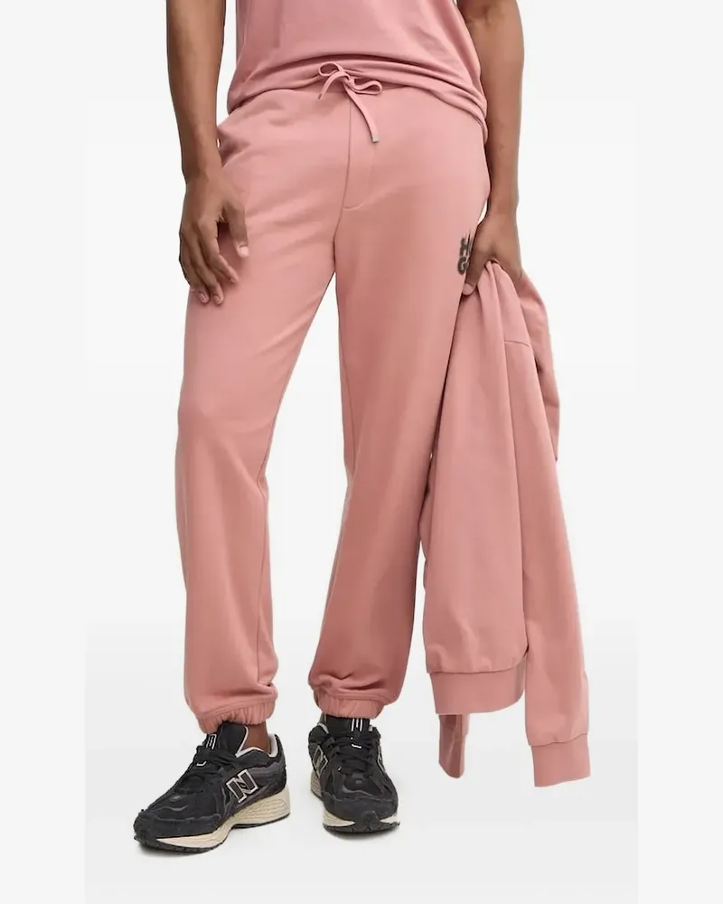 HUGO BOSS Jogginghose mit Logo-Print - Rosa Rosa