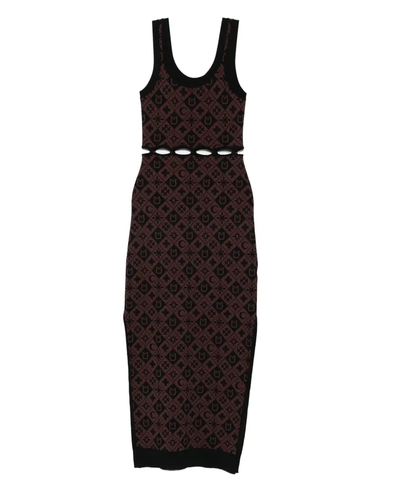 Nanushka Midikleid mit Cut-Outs - Braun Braun