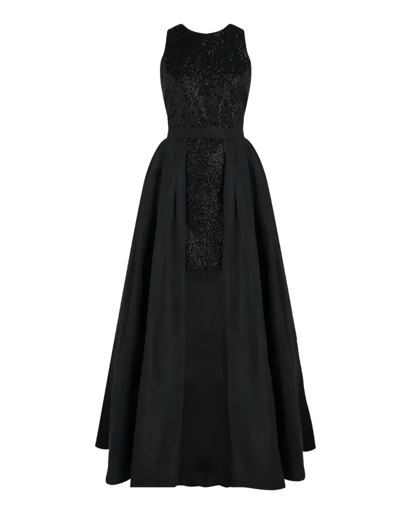 Karl Lagerfeld Kleid mit Pailletten - Schwarz Schwarz