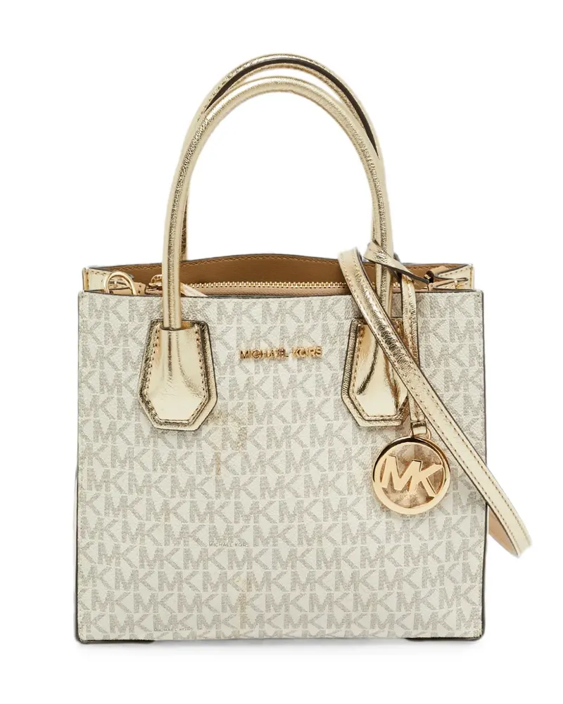 Michael Kors small Mercer tote bag - Weiß Weiß