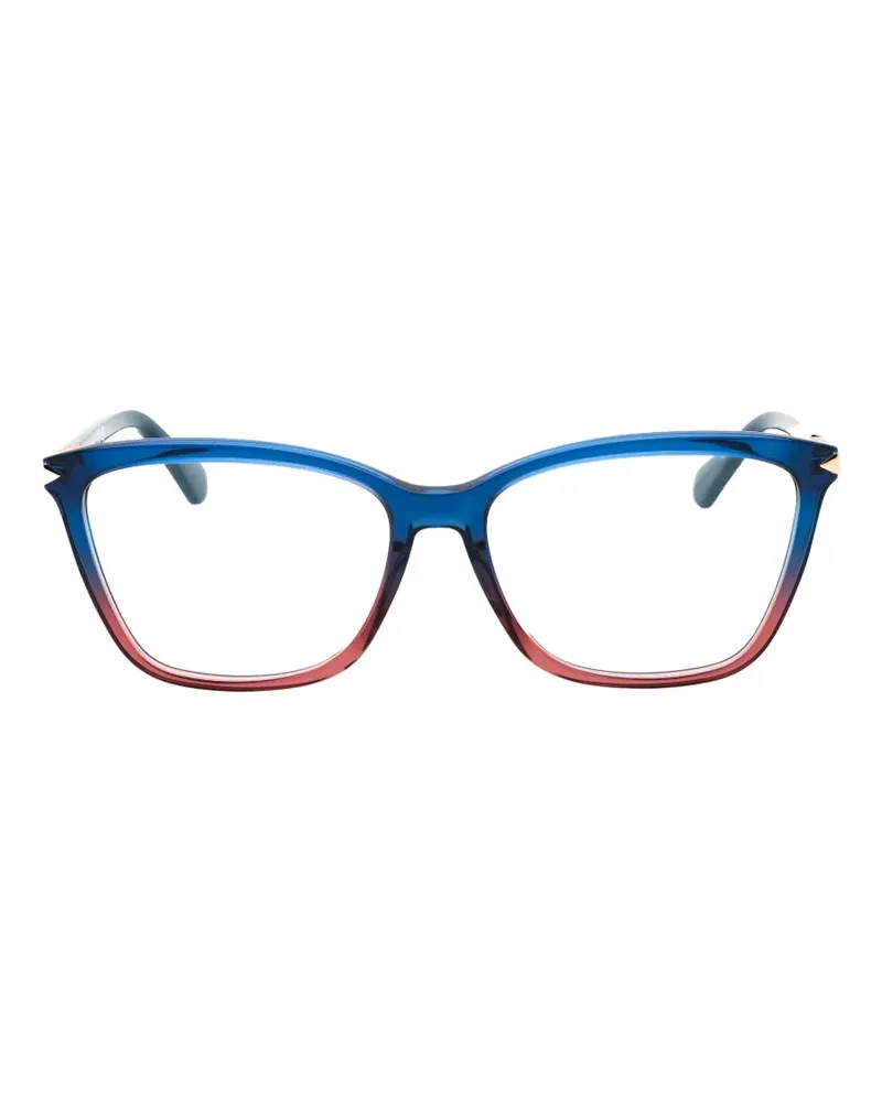 Guess Cat-Eye-Brille mit Farbverlauf - Blau Blau