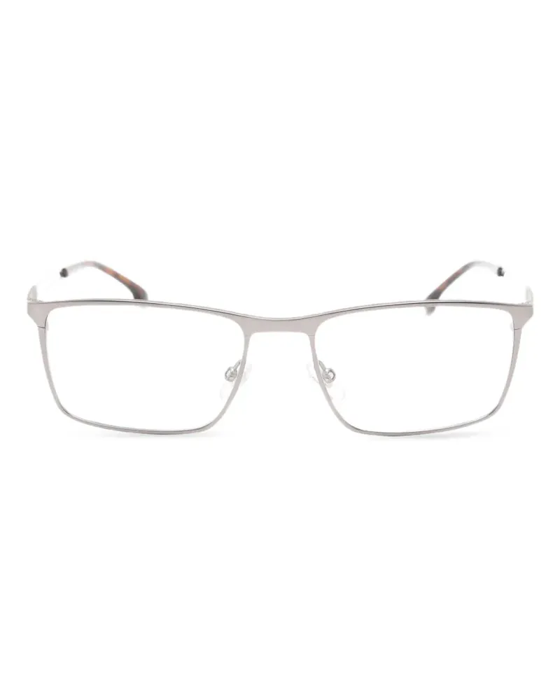 Carrera Brille mit eckigem Gestell - Grau Grau