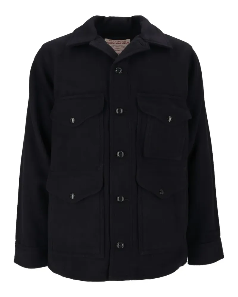 Filson Mackinaw Cruiser wool overshirt - Blau Blau