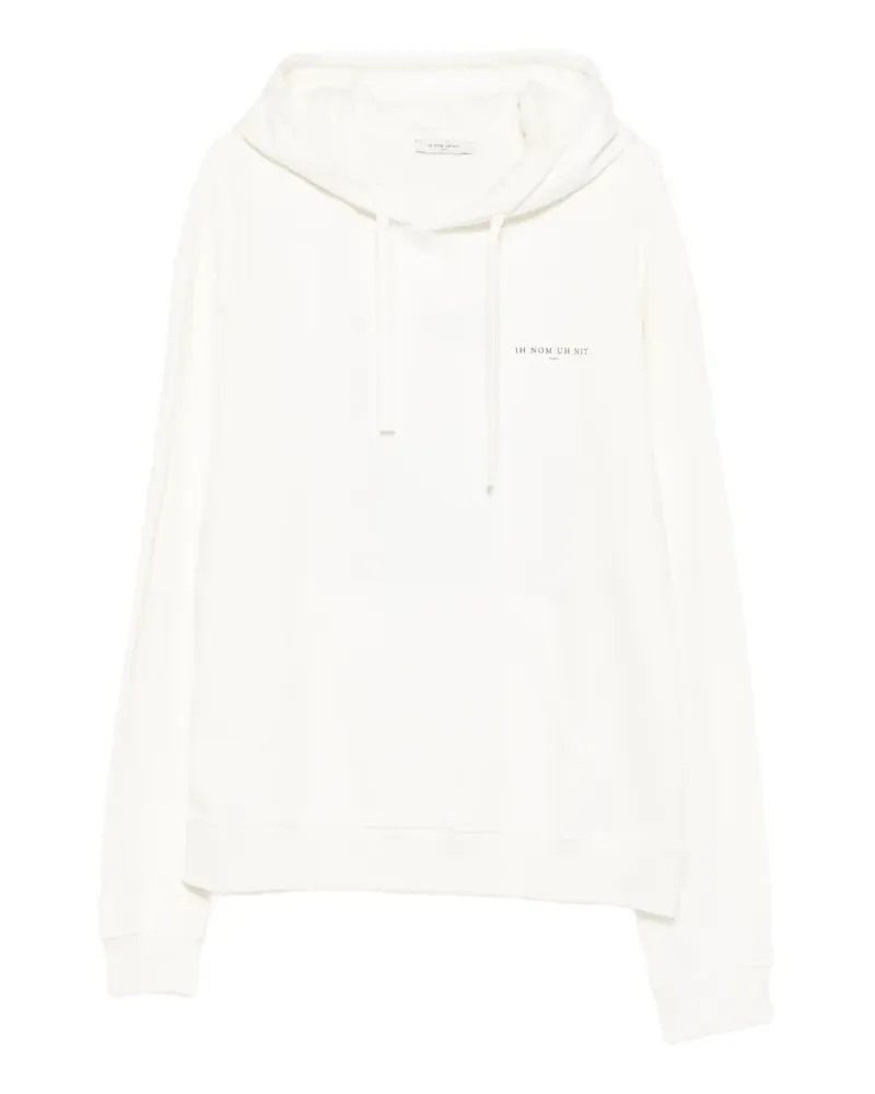 IH NOM UH NIT Hoodie mit Kängurutasche - Weiß Weiß