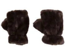 Ariel Handschuhe aus Faux Fur