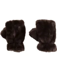 APPARIS Ariel Handschuhe aus Faux Fur Braun