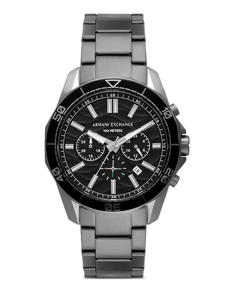 Armani Exchange Spencer chronograph 44mm watch - Schwarz Schwarz