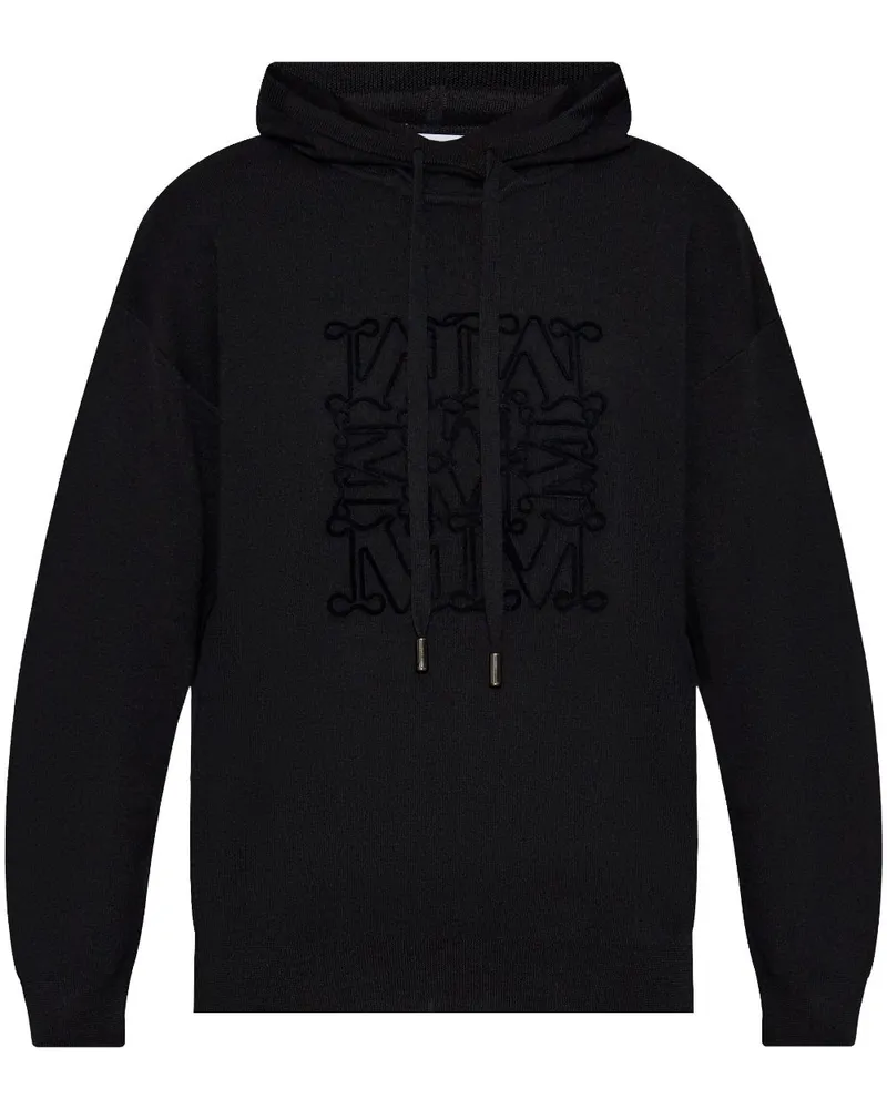 Max Mara Klassischer Hoodie Schwarz