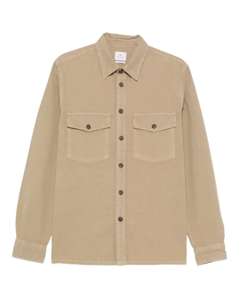 Paul Smith Hemd mit Klappentasche - Nude Nude