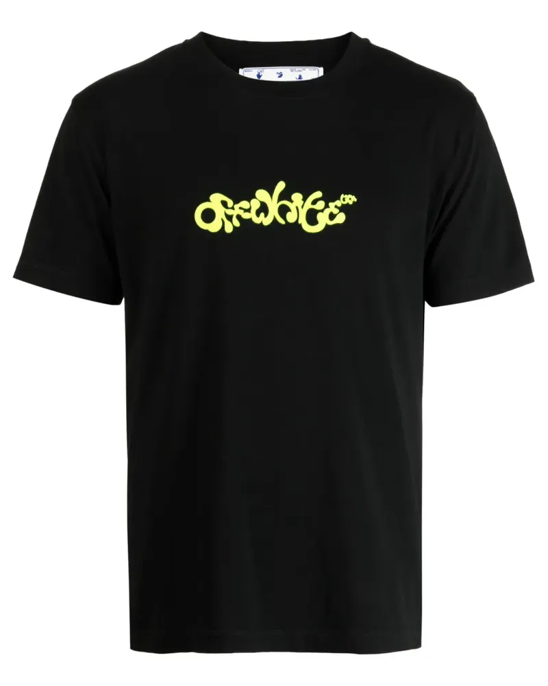 OFF-WHITE T-Shirt mit Opposite Arrows-Print - Schwarz Schwarz