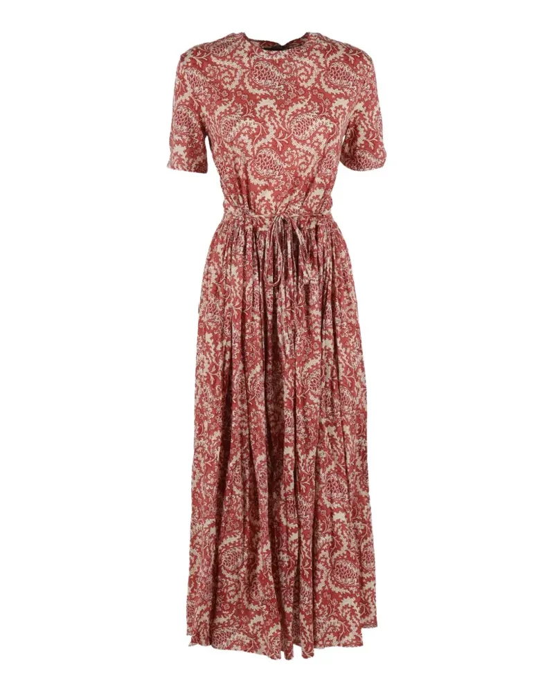 Max Mara floral-print maxi dress - Rot Rot