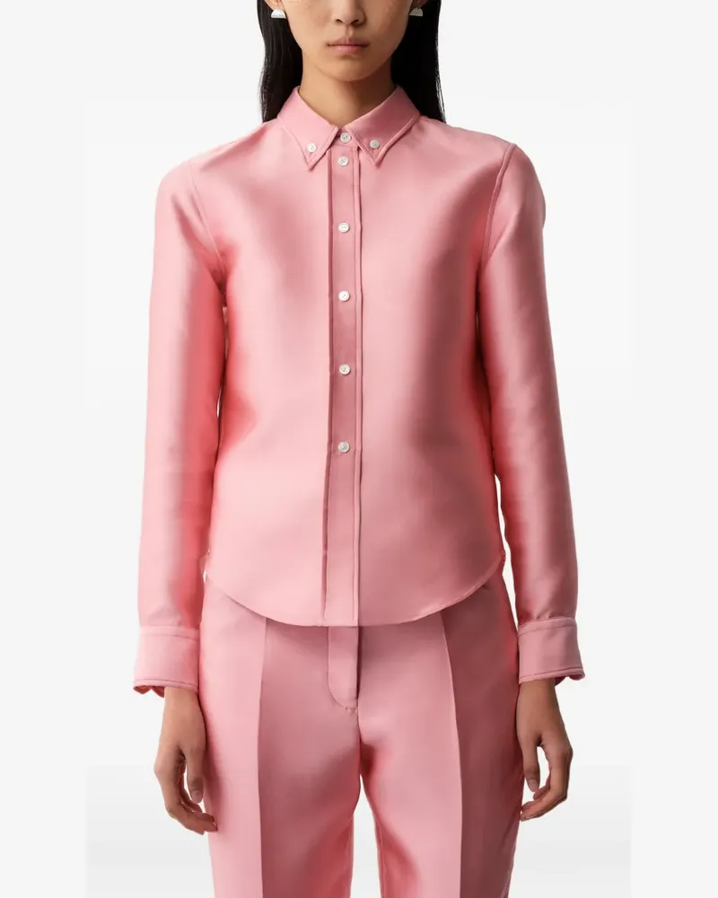 Calvin Klein button-down long-sleeve shirt - Rosa Rosa