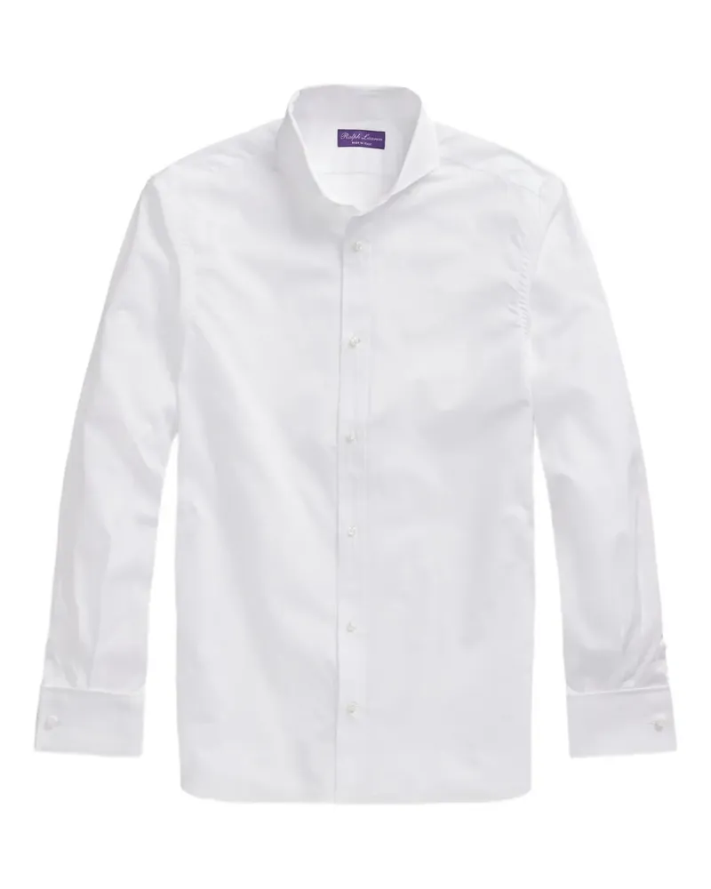 Ralph Lauren Hemdkleid aus Baumwoll-Popeline - Weiß Weiß