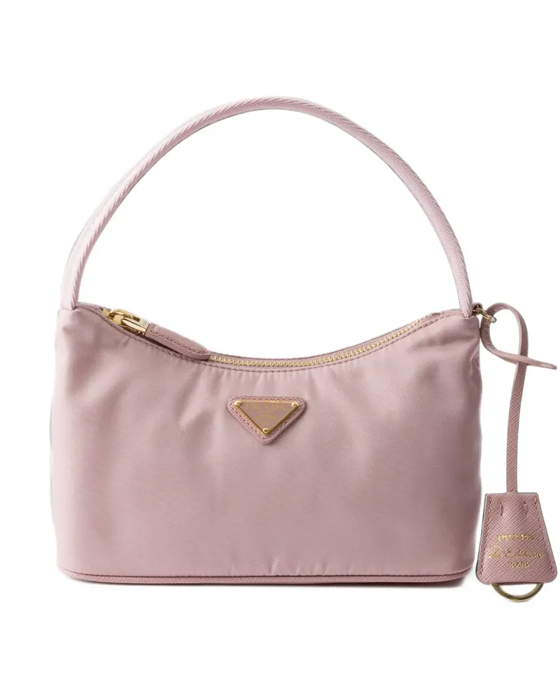 Prada Re-Edition 2008 Re-Nylon Mini-Tasche - Rosa Rosa