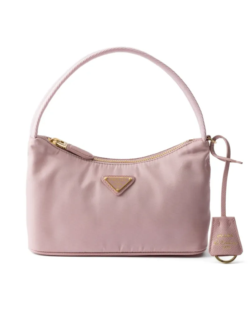 Prada Re-Edition 2008 Re-Nylon Mini-Tasche - Rosa Rosa