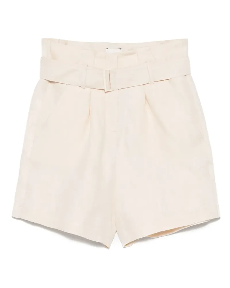 ALYSI Shorts aus Leinen - Nude Nude